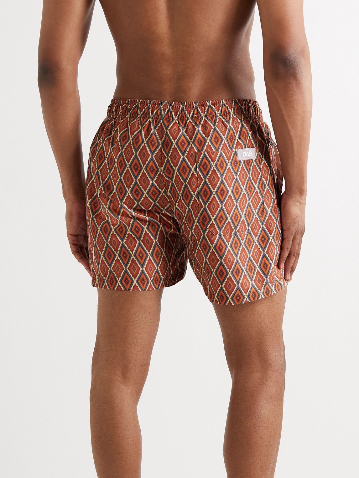 OAS Bohemia Swim Shorts Brown