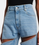 Coperni Spiral wide-leg jeans