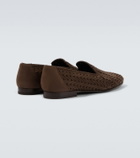 Manolo Blahnik Mario suede loafers