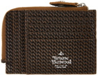 Vivienne Westwood Brown Milano Card Holder