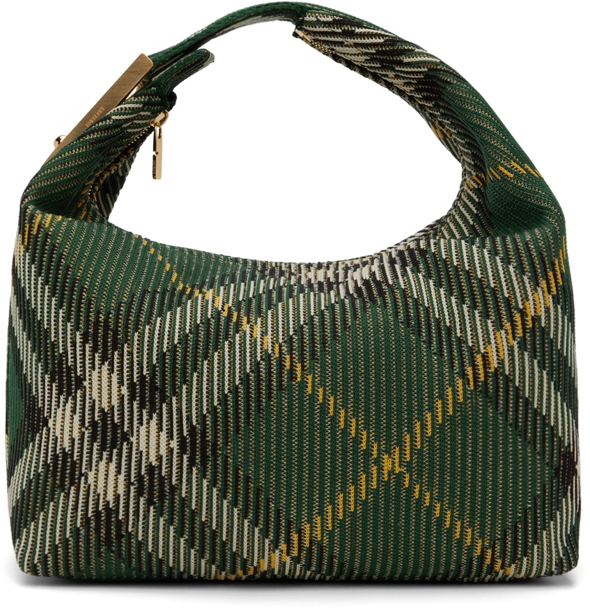 Photo: Burberry Green Medium Peg Duffle Bag