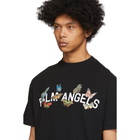 Palm Angels Black Butterfly Collage T-Shirt