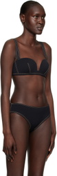 La Perla Black Wireless Bikini Top