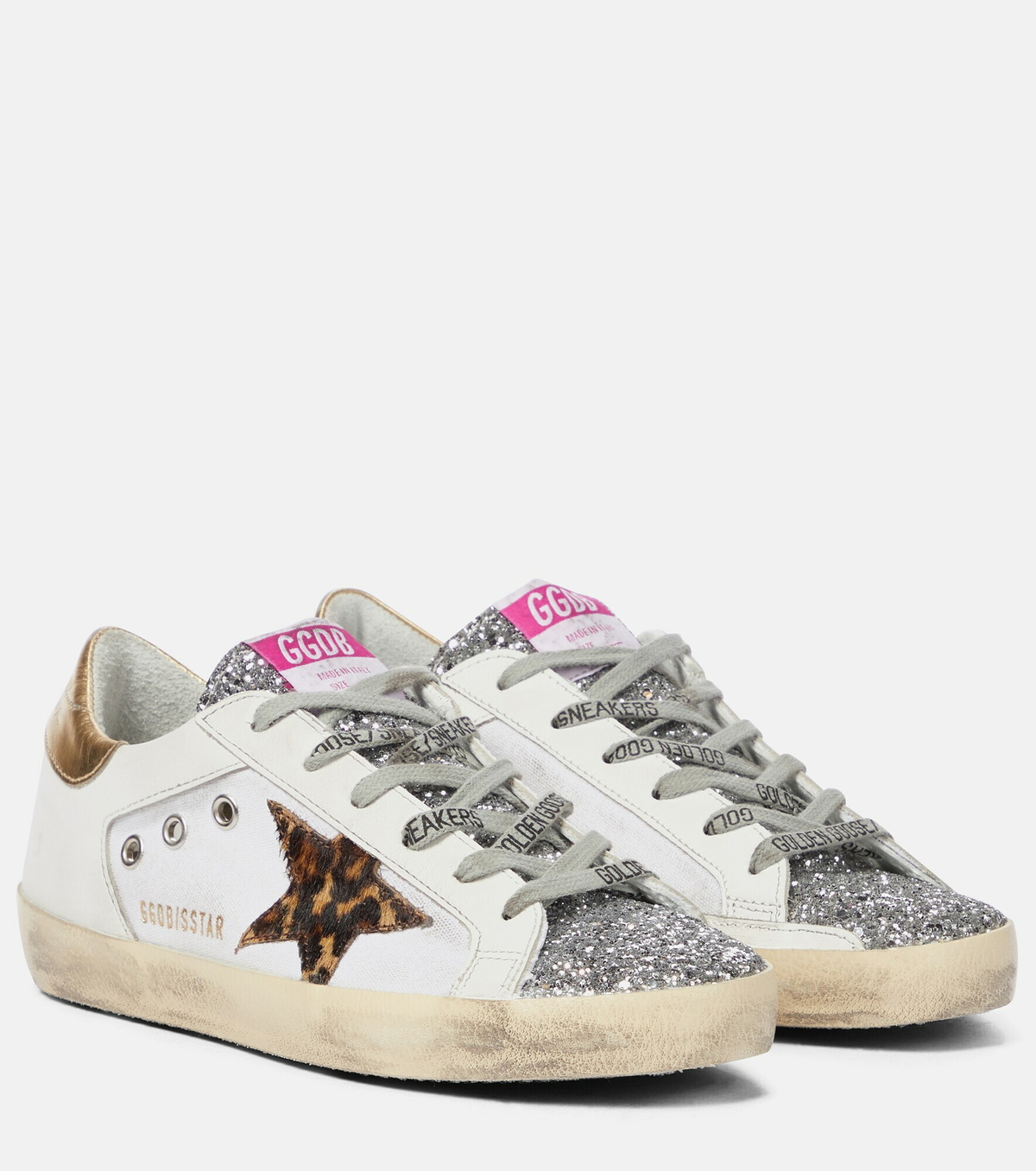 Golden Goose - Super-Star Leather Sneakers Golden Goose Deluxe Brand