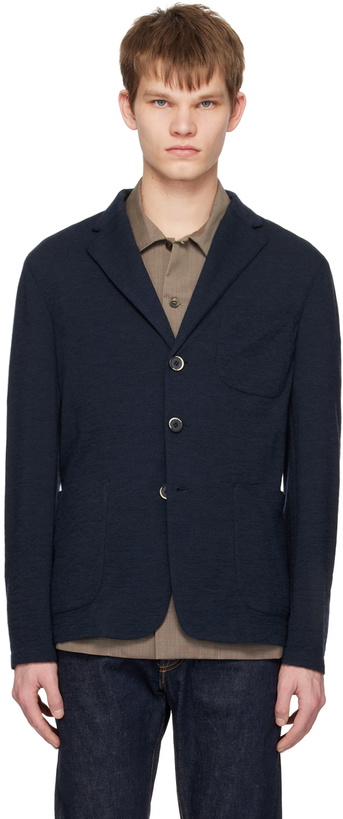 Photo: Barena Navy Torceo Tonel Blazer