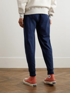 Polo Ralph Lauren - Tapered Cotton-Jersey Sweatpants - Blue