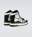 Amiri - Skeleton high-top leather sneakers