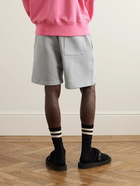 Acne Studios - Forge Straight-Leg Cotton-Jersey Drawstring Shorts - Gray