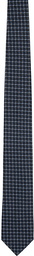 ZEGNA Blue Jacquard Tie