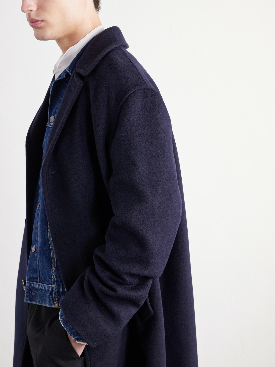 TOTEME - Wool Coat - Blue