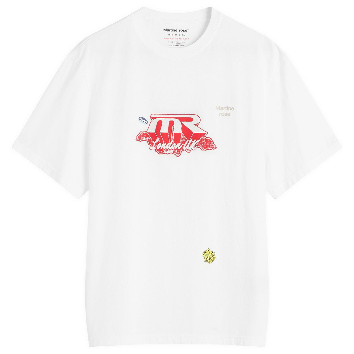Martine Rose Women's Logo Graphic Print T-shirt in Black