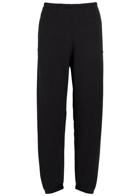 Photo: Skims Cotton-blend Sweatpants Black