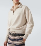 Prada Cotton half-zip sweatshirt