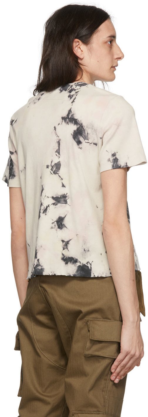 Raquel Allegra Off-White Cotton T-Shirt