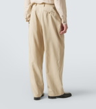 Giorgio Armani Silk-blend straight pants