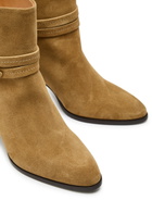 Isabel Marant Meyli Suede Ankle Boots Taupe