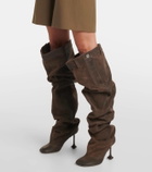 Loewe Toy Panta leather over-the-knee boots