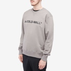 A-COLD-WALL* Men's Logo Crew Sweat in Slate Grey