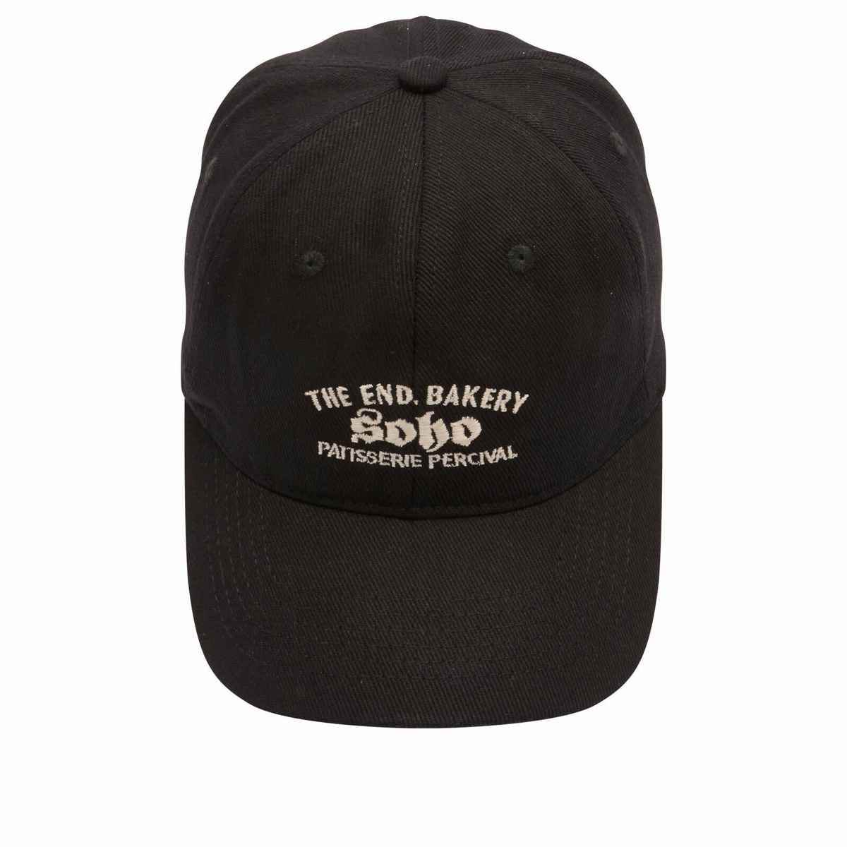 Percival Men's Patisserie Cap - Presented by END. in Black 