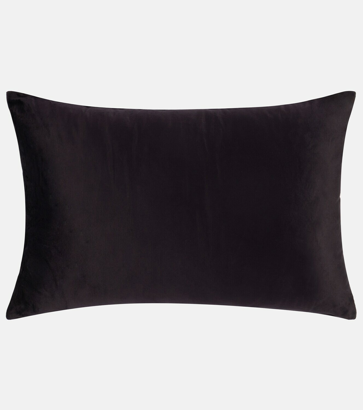 Les-Ottomans Palms embroidered velvet cushion