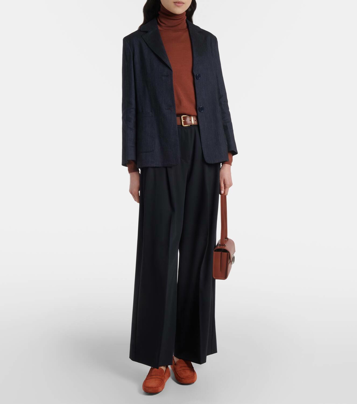 【送料&関税込】'S Max Mara Derna Linen Blazer S Max Mara Derna linen-blend twill blazer S Max Mara