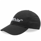 Off-White Men's Bookish Drill Cap in Black
