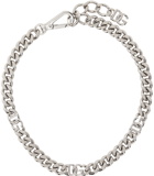 Dolce&Gabbana Silver Logo Necklace
