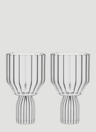 Fferrone Design Set of Two Margot Red Wine Goblets