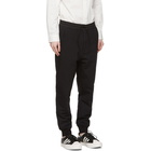 Y-3 Black Terry Lounge Pants