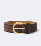 George Cleverley Suede belt