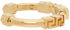 Versace Gold Logo Bangle