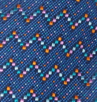 Missoni - 7cm Silk-Jacquard Tie - Blue