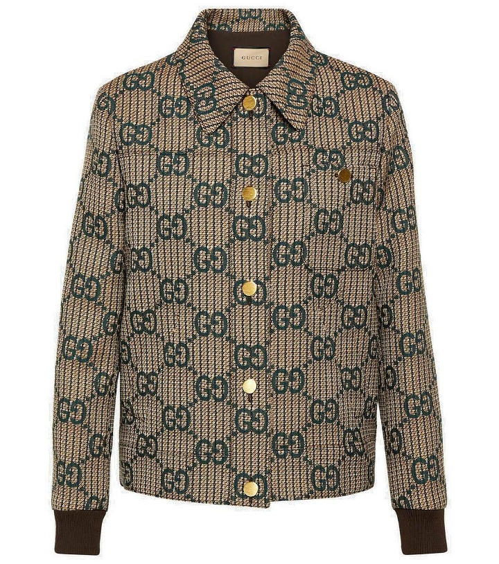 Photo: Gucci GG wool bomber jacket