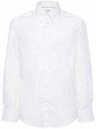 BRUNELLO CUCINELLI - Cotton Twill Button Down Shirt