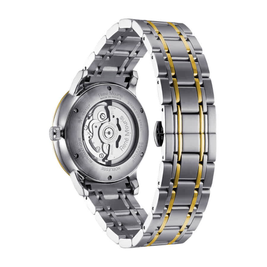 Rene Mouris Noblesse Automatic Black Dial Mens Watch 10107RM2