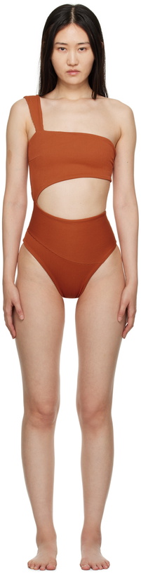Photo: Haight Orange IU One-Piece Swimsuit
