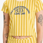 Bode Women's Medalist T-Shirt in Yellow