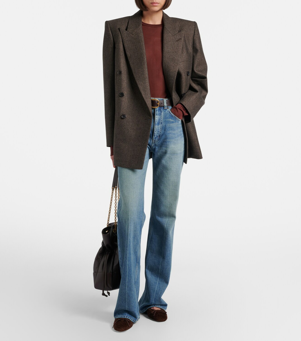 Herbert Levine 24/7 shearling mules