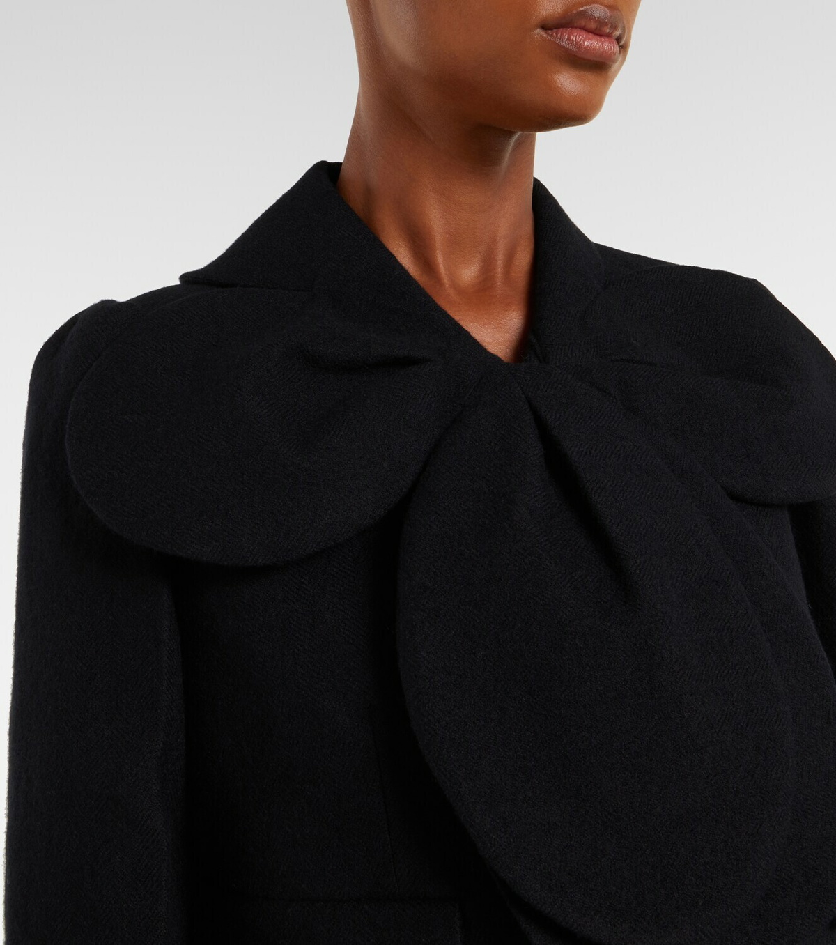 Noir Kei Ninomiya Cropped wool jacket