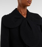 Noir Kei Ninomiya Cropped wool jacket