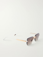 Sato - Terebellum II Titanium Square-Frame Sunglasses