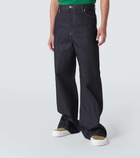 Loewe High-rise wide-leg jeans