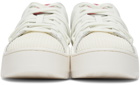 Diesel White S-Shika Lace-Up Sneakers