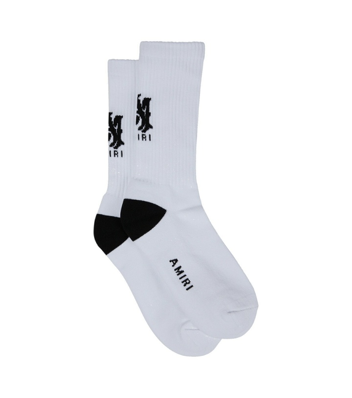Photo: Amiri - Cotton logo socks