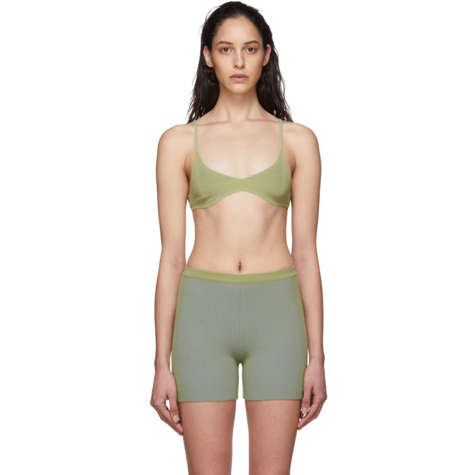 Photo: Jacquemus Green Le Bandeau Valensole Bra