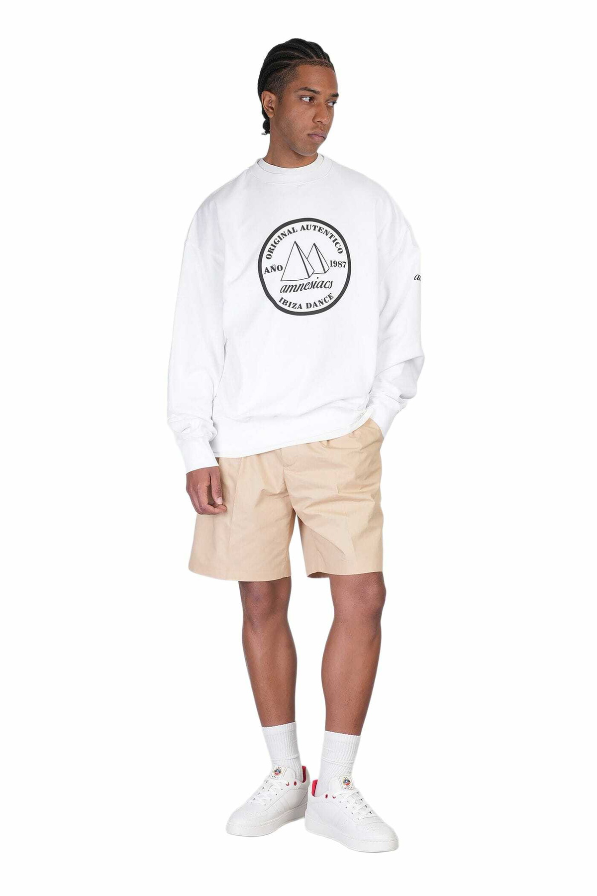 Bally Shorts In Beige Cotton