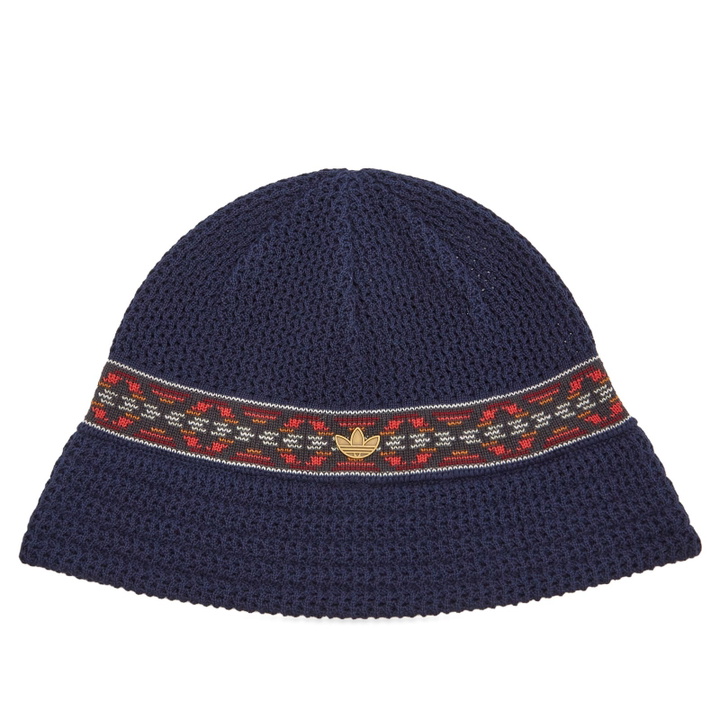 Photo: Adidas x CLOT Bucket Hat in Night Indigo 