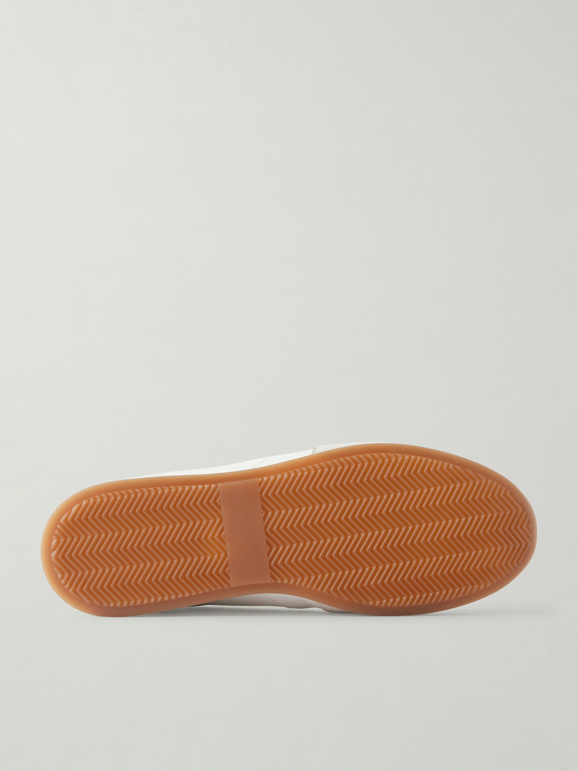 Mr P. - Suede-Trimmed Leather Sneakers - Neutrals