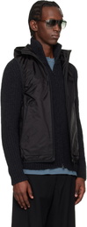 Moncler Black Moretan Vest