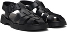 KLEMAN Black Babord VTG Sandals
